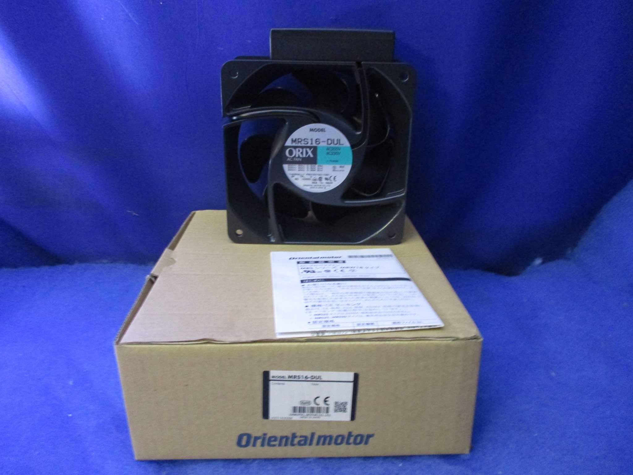 NEW ORIX MRS16-DUL cooling fan AC200-230V 0.24/0.25A 1 YEAR WARRANTY