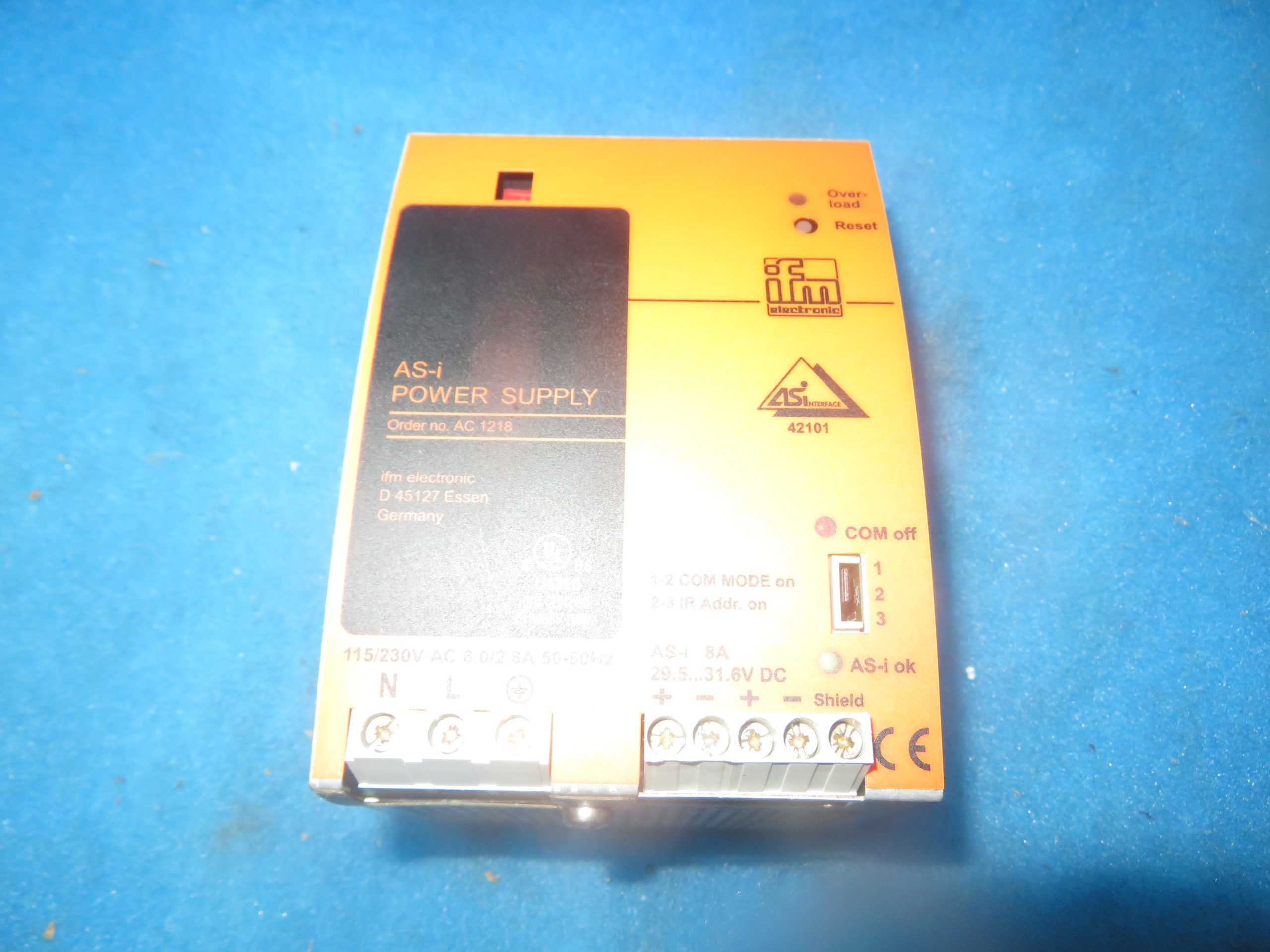 AS-i AC-1218 Power Supply IFM Electronic 