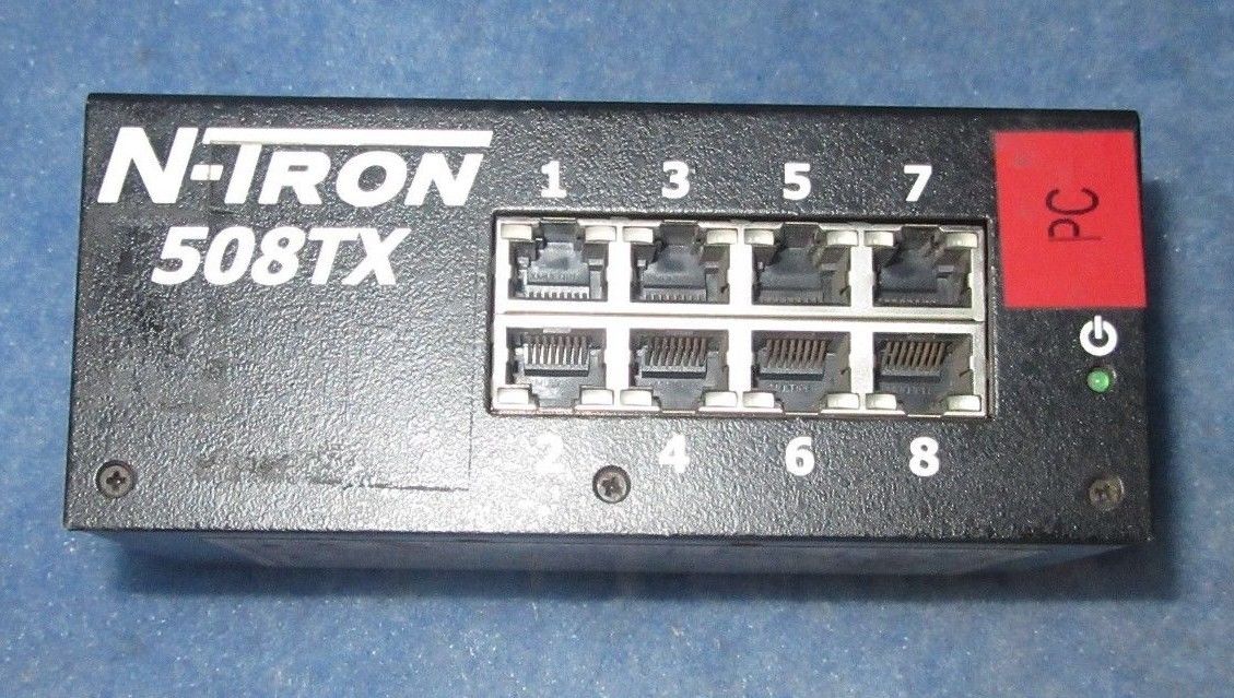 N-TRON 508TX-A Ethernet Switch 10-30V INPUT 