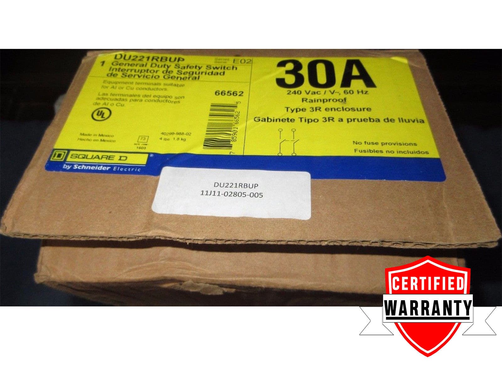 SQUARE D 9421V1A30  Disconnect Switch NIB Sealed 