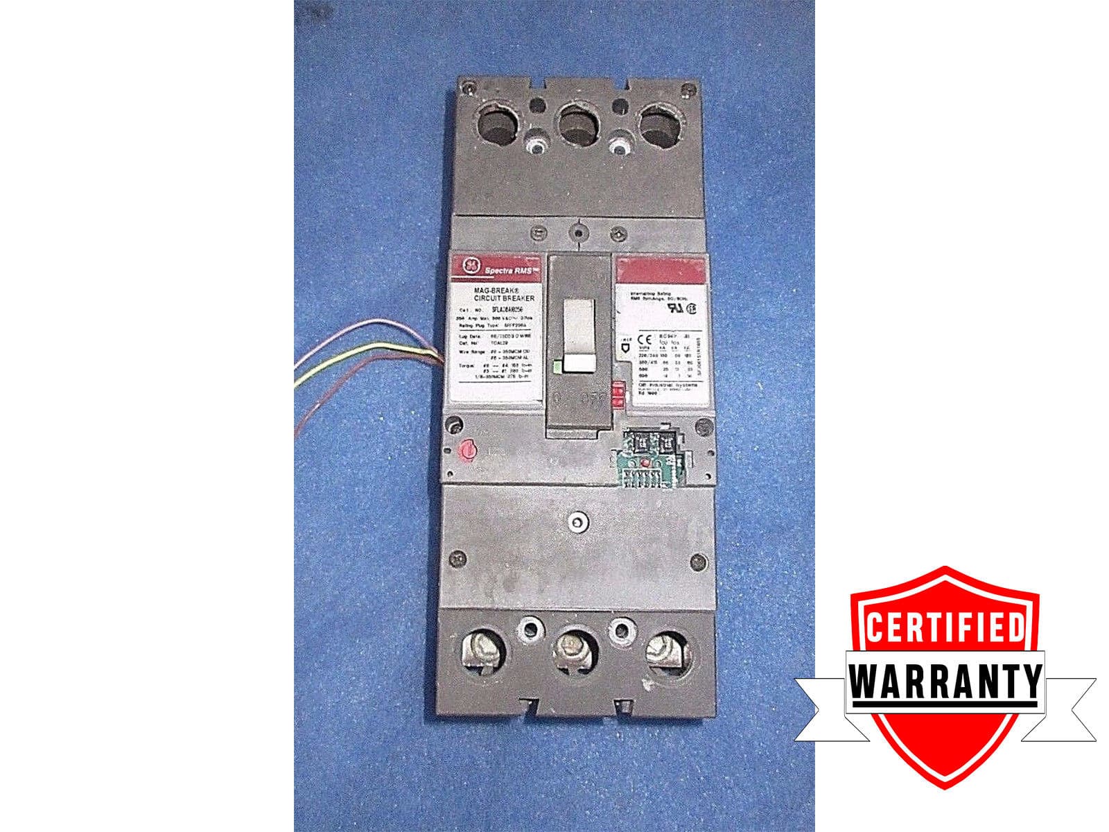 Details about   GE Low Voltage Circuit Breaker #2501K066G17 #7561ZD7599 NIB Industrial 